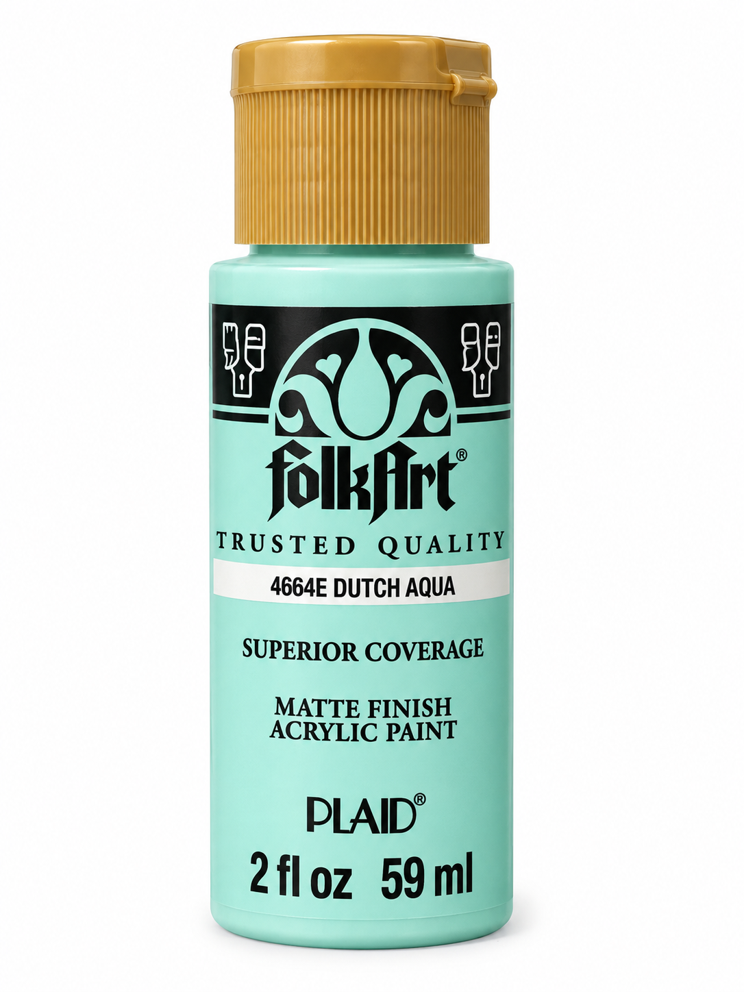 FolkArt Matte Acrylic Paint Dutch Aqua 59ml