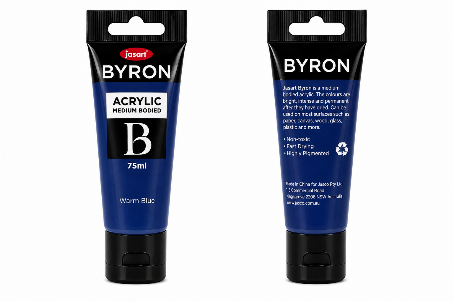Byron Acrylic Paint 75ml Violet
