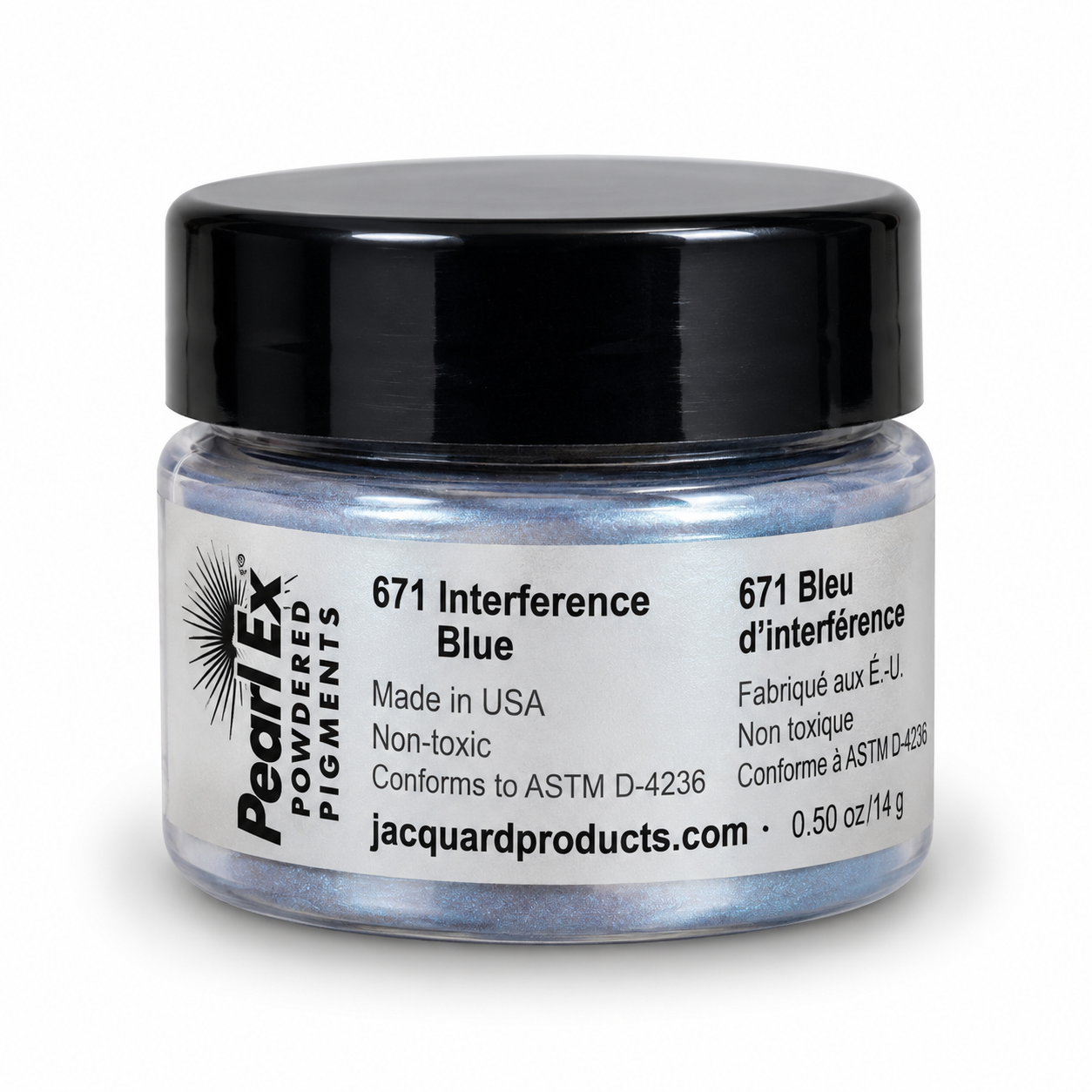 Jacquard Pearl Ex Interference Blue Powdered Pigment