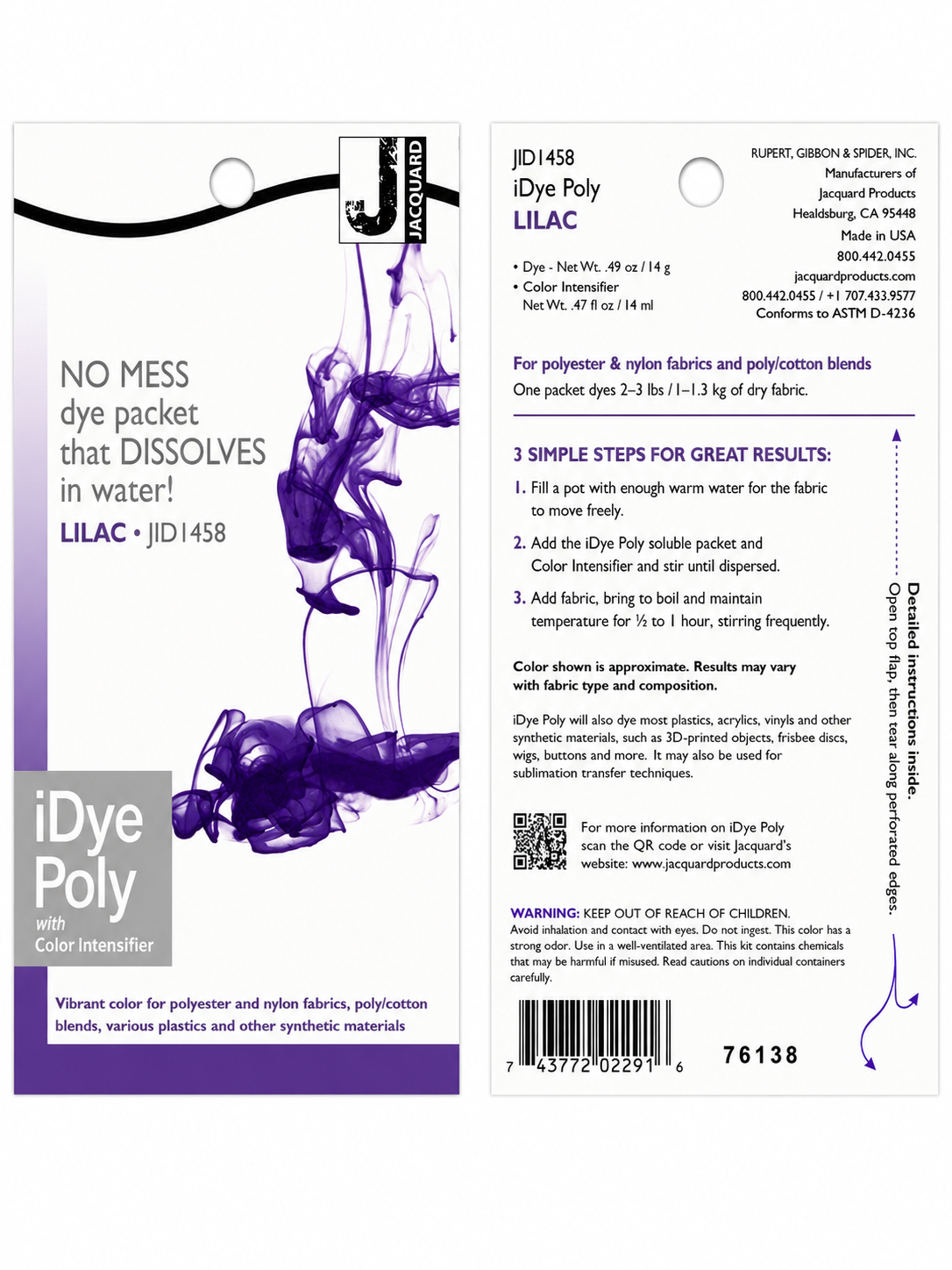 Jacquard iDye Poly Lilac 14g