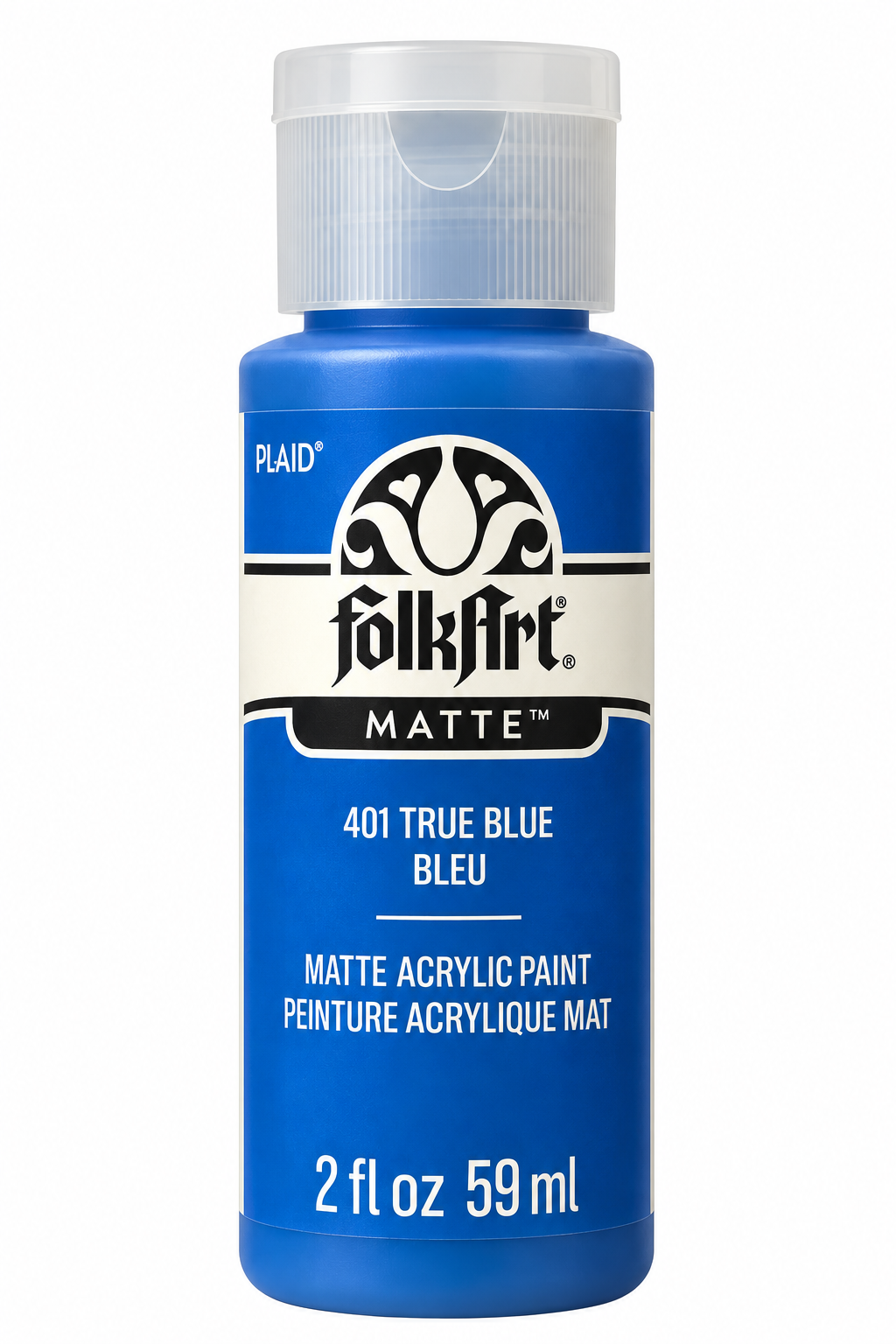 FolkArt Matte Acrylic Paint True Blue 59ml
